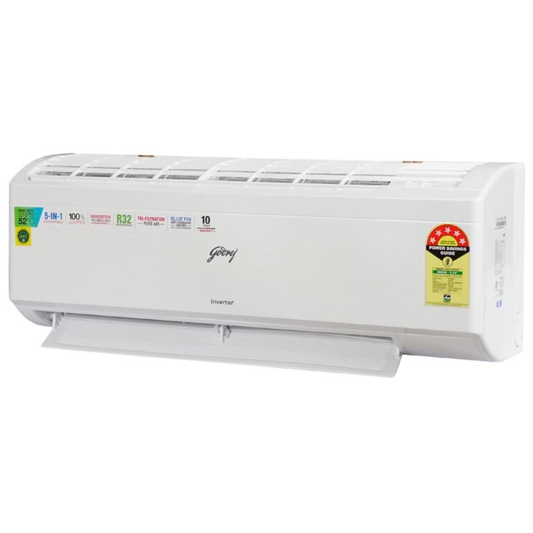 Godrej 1.0 Ton 5 Star Inverter Split Air Conditioner (SIC 12ITC5-WWR)